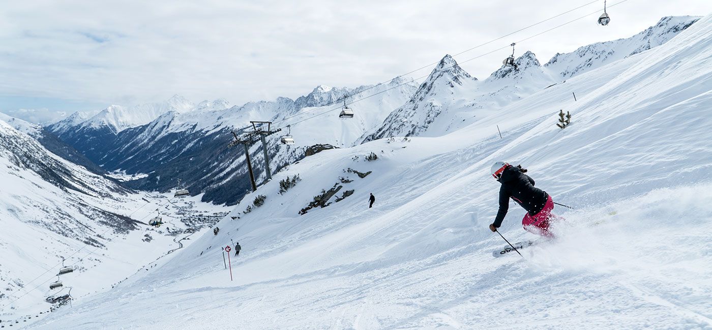Landhaus Tschafein Galtuer Luftkurort Winter Tirol Skigebiet Maerz